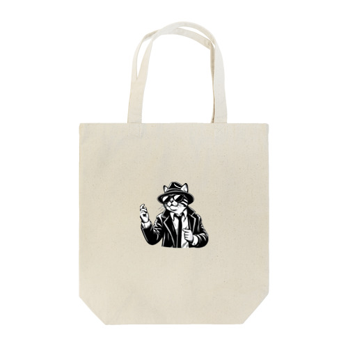 ブルースキャットマン Tote Bag