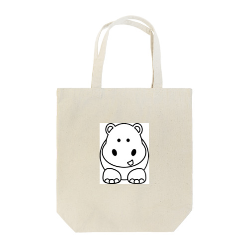 可愛い　カバ　アイテム Tote Bag