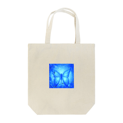 青い蝶 Tote Bag