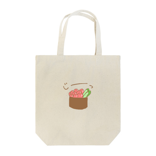 いくらがみてる Tote Bag