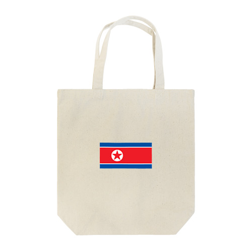 北朝鮮　国旗 トートバッグ