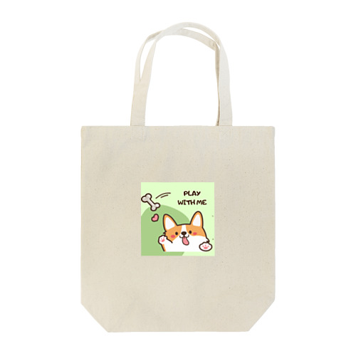 PLAY WITH ME Tote Bag