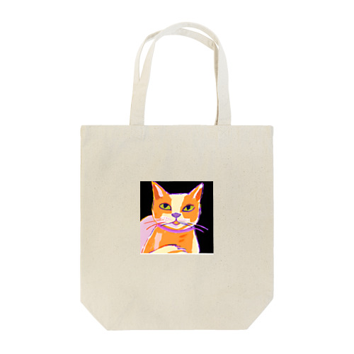 猫のイラストグッズ Tote Bag