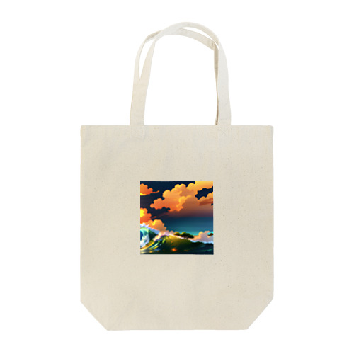 海！朝日！ Tote Bag