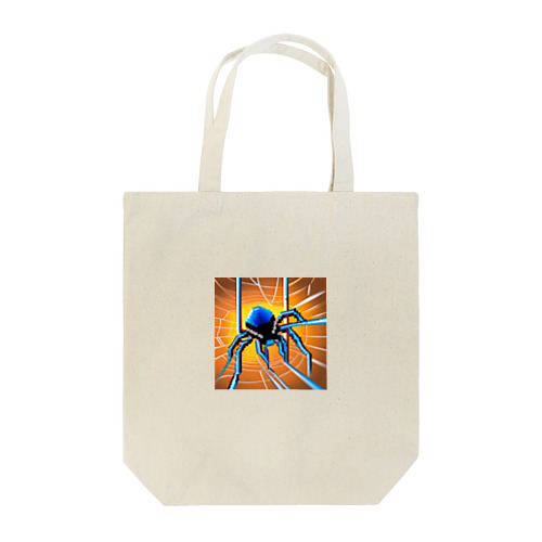 ドット絵　クモ　スパイダー　ピクセル画像 Tote Bag