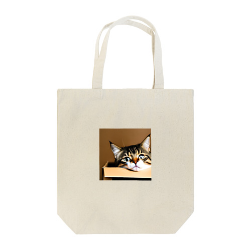 箱に入った可愛い猫 Tote Bag