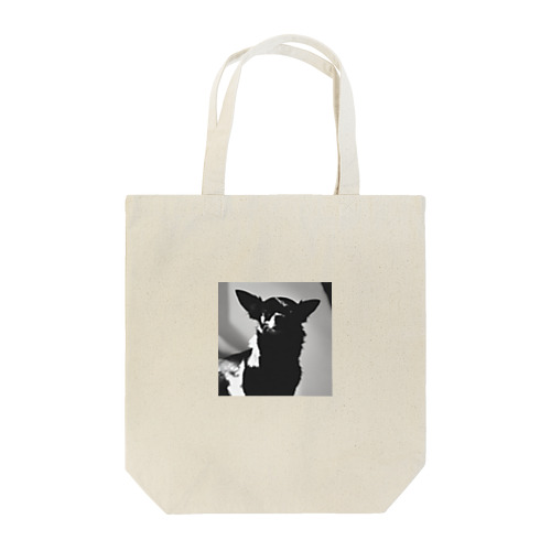 モノクローム・カノン：チワワのスタイル Tote Bag