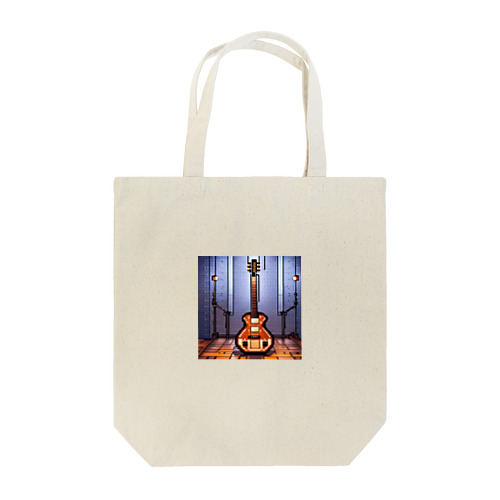 ドット絵のペダルスチールギター Tote Bag