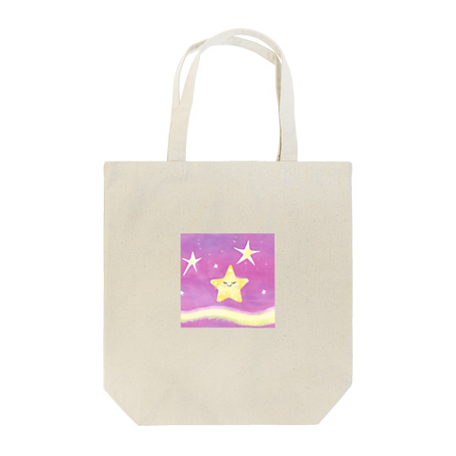 幸せを与えるキラキラ星 Tote Bag