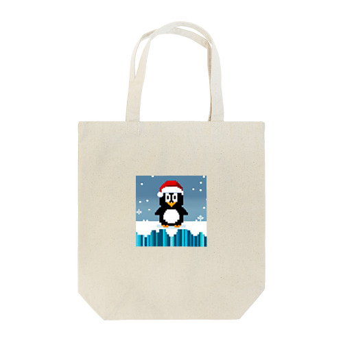 クリスマスの陽気なペンギン Tote Bag