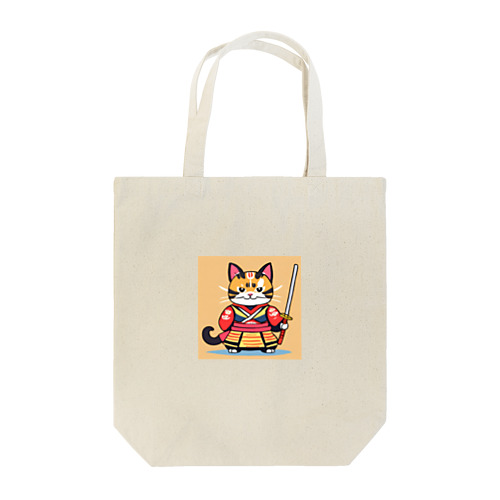 戦国武将猫 Tote Bag