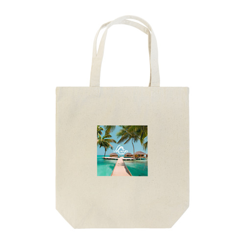 モルディブビーチバンガロー Tote Bag