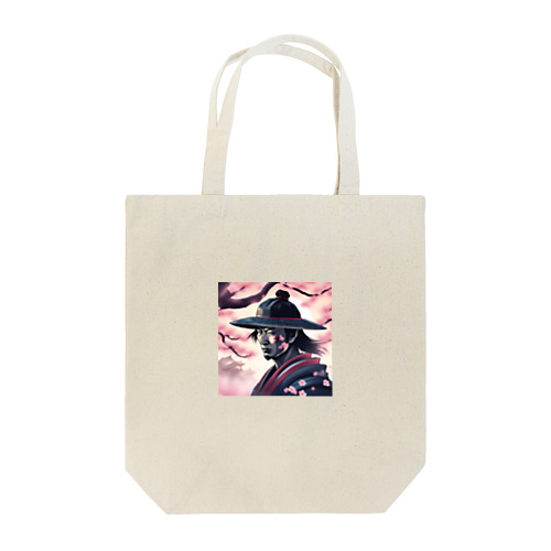 桜とサムライ Tote Bag