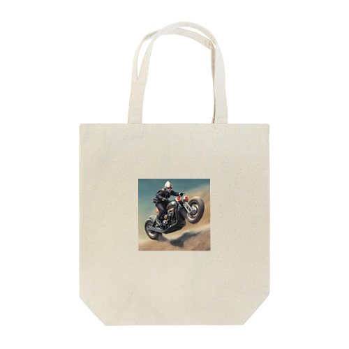 仮面のバイク乗り Tote Bag