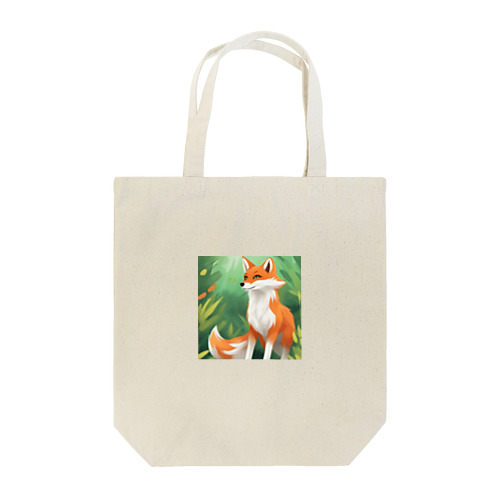 イラストのきつね Tote Bag