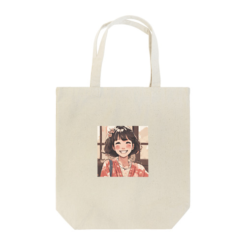 笑顔の彼女 Tote Bag