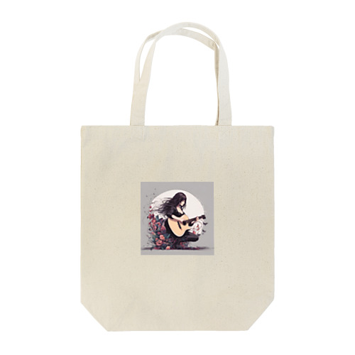 アコースティックな少女 Tote Bag