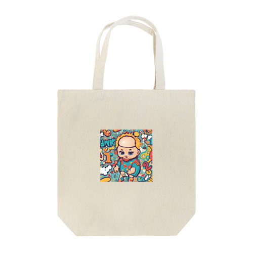 ファンキーベイビー Tote Bag