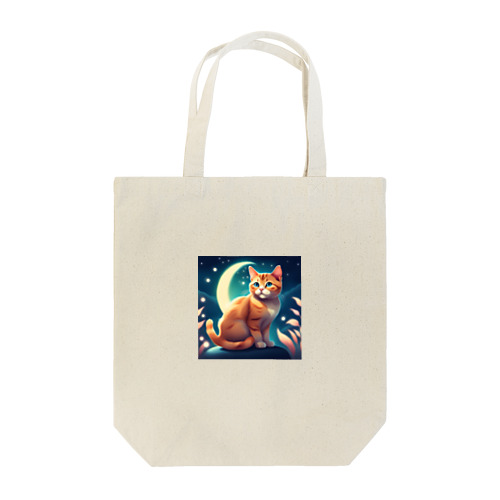 可愛いくて、幻想的な猫のグッズです! Tote Bag