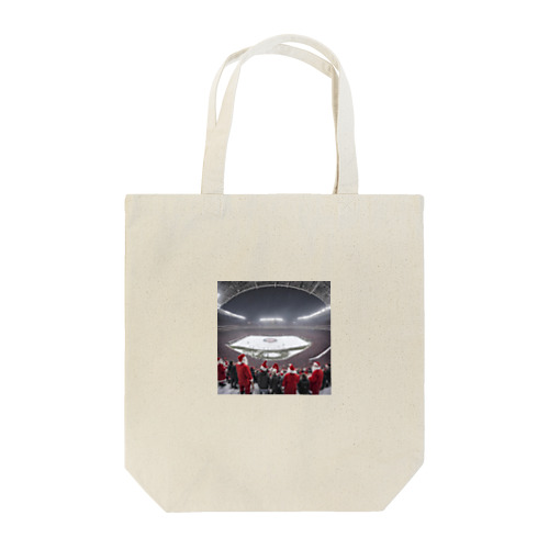 メリークリスマス！真冬の大スタジアム！ Tote Bag