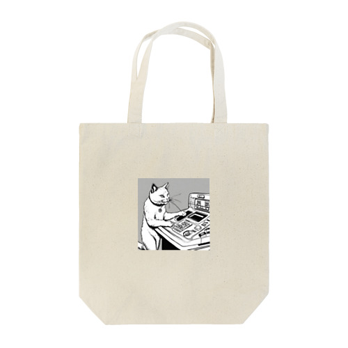 ボタン猫（シリアス） Tote Bag