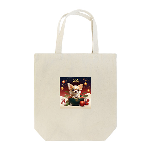 クリスマスからお正月へと華やかなトランスフォーメーション Tote Bag