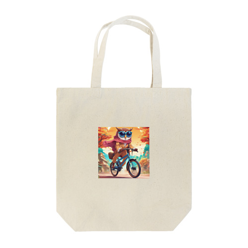 自転車サングラスフクロウ Tote Bag