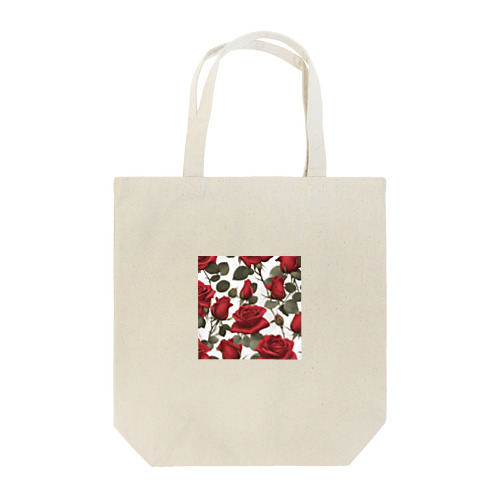 サテンレッドの薔薇 Tote Bag