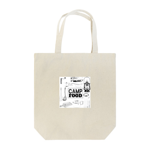 CAMP FOOD Tote Bag