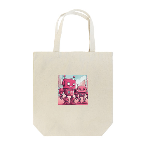 Square Girls Tote Bag