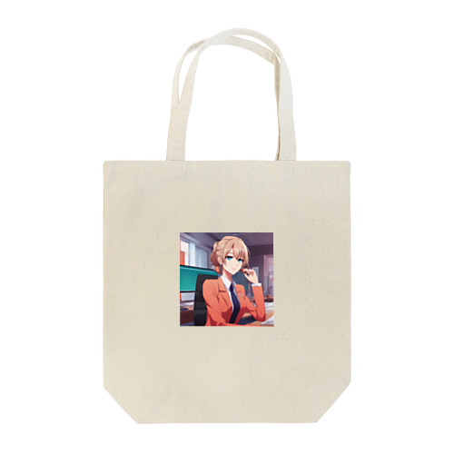 新米OLが仕事にだんだん慣れてきた様子！ Tote Bag