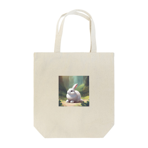 おっとりな白うさぎ Tote Bag