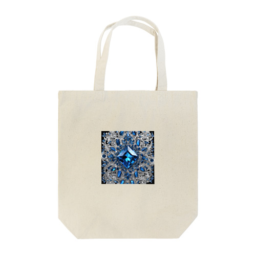 宝石の様に輝くブルークリスタル Tote Bag