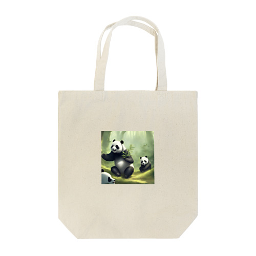 遊んでるパンダ Tote Bag