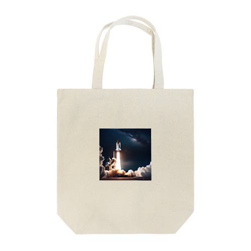 宇宙へ発進 Tote Bag