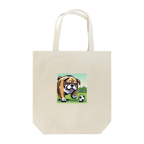 フットボーラーブルドッグ Tote Bag