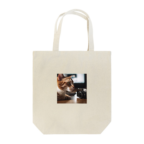 猫ちゃん　v8 Tote Bag
