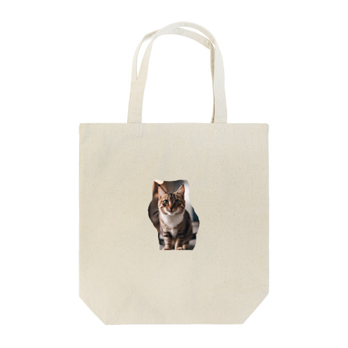【猫の日記念】遠くを見る猫 Tote Bag