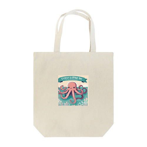 まいにちタコ🐙 Tote Bag