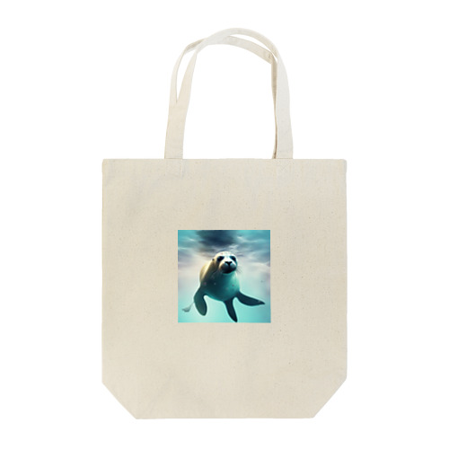 潜っているあざらし Tote Bag