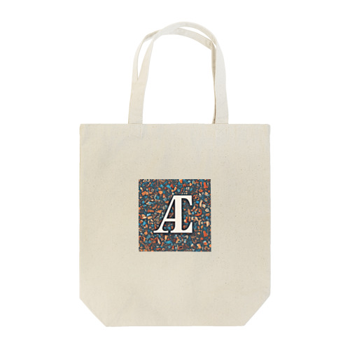 一瞬で目を引く！アルファベットの美しい装飾文字 Tote Bag