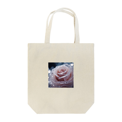 幻想的な氷の薔薇 Tote Bag