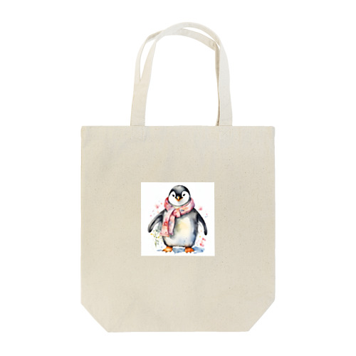 春を迎えるペンギン Tote Bag