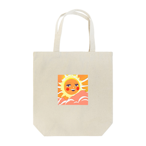 太陽のように明るく元気よく Tote Bag
