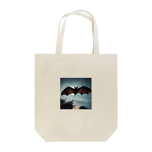 空を飛ぶコウモリ Tote Bag