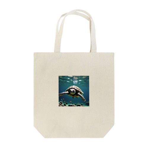 ウミガメ Tote Bag