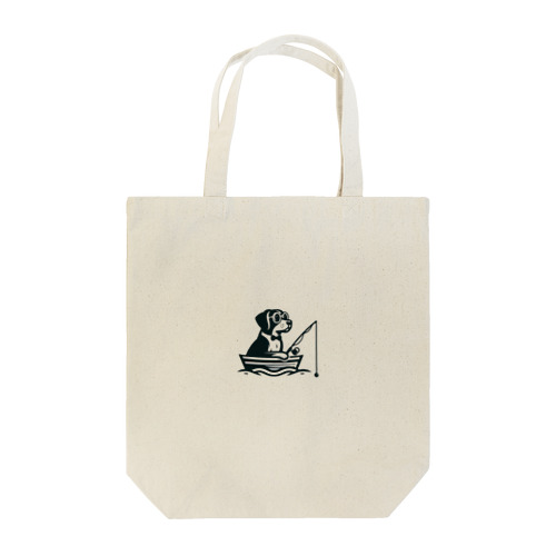 フィッシングdog2 Tote Bag