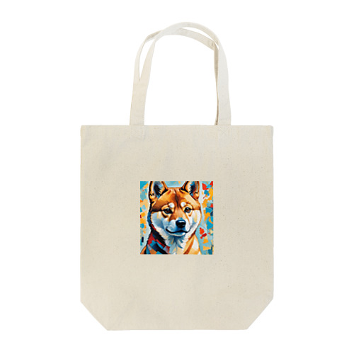 柴犬の幾何学 Tote Bag