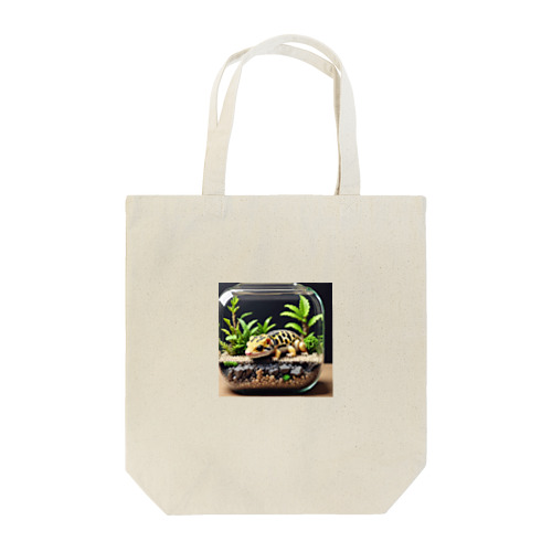 寝ているヒョウモントカゲモドキ Tote Bag