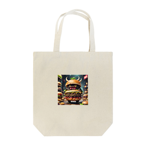 トリプル肉厚ビーフバーガー妖怪　バグドガルド Tote Bag